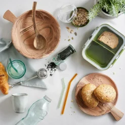 Online CASA ACACIA CHIC Assiette Avec Manche Naturel