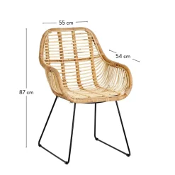 Sale CASA ACACIA Pieds De Table V Set De 2 Naturel