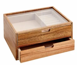 Discount CASA ACACIA Pieds De Table X Set De 2 Naturel