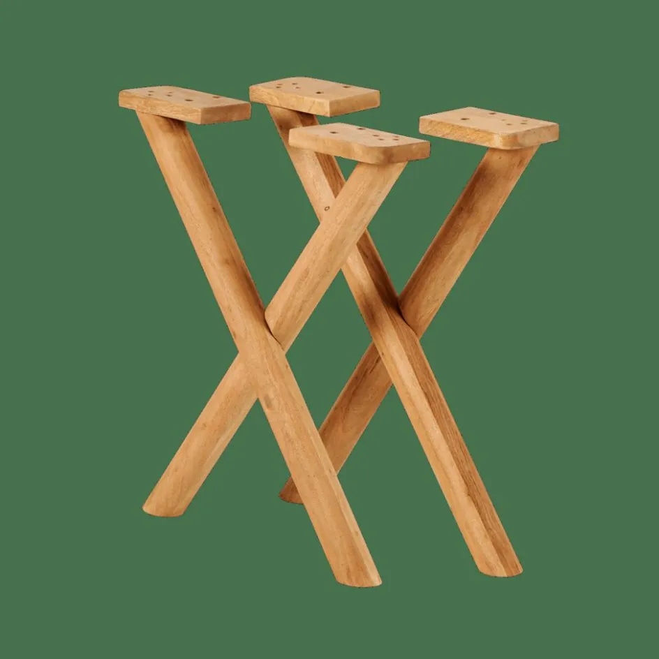 Sale CASA ACACIA Table à Manger Avec Pieds En X