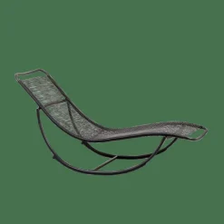 Hot CASA ACAPULCO Chaise Longue Basculante Noir