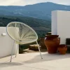 Clearance CASA ACAPULCO Chaise Lounge Blanc