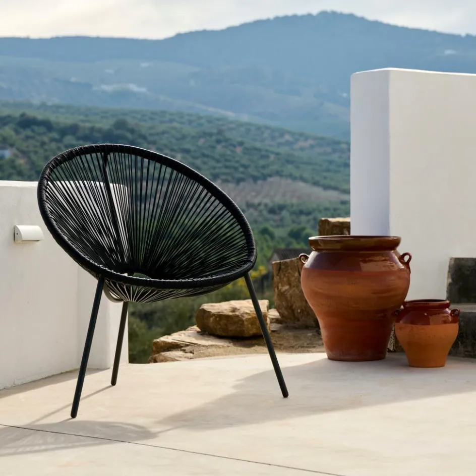 CASA ACAPULCO Chaise Lounge Set De 2 Sable