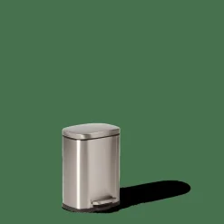 Sale CASA ADELE Poubelle à Pédale 5l Argent