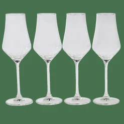 Outlet CASA AFTER DINNER Verre à Whisky Set De 4 Transparent