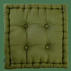 Best CASA ALDA Coussin Matelas Vert Foncé