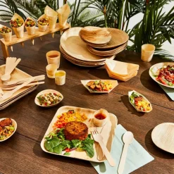 Clearance CASA APERO ECO Coupelles Set De 20 Naturel