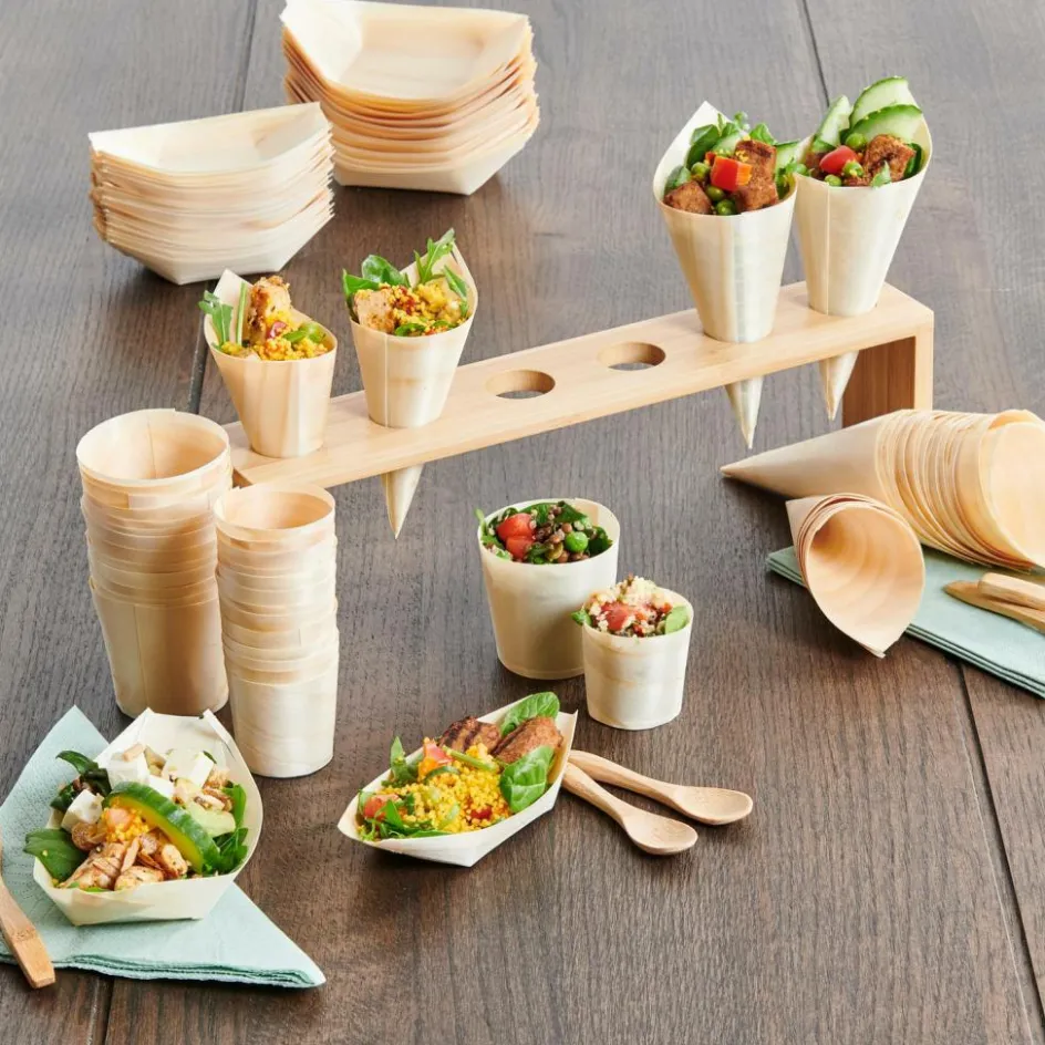 CASA APERO Support Pour Cornets Naturel
