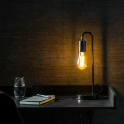 Discount CASA ARCHE Lampe De Table Noir
