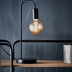 Discount CASA ARCHE Lampe De Table Noir