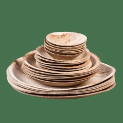 Sale CASA ARECA LEAF Bols Set De 6 Naturel