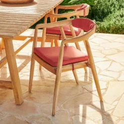 Sale CASA AUGUST Coussin D'assise Rouge