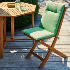 Online CASA AZUR Coussin De Jardin Chaise Pliante Vert