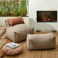 Best CASA BAGIE Pouf Sable