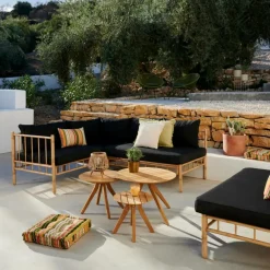 Sale CASA BAMBOLETTE Banc Lounge Aspect Bambou