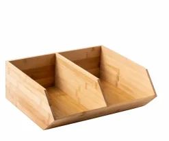 Sale CASA BAMBOO Boîte à Mouchoirs Naturel