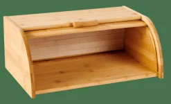 Sale CASA BAMBOO Boîte à Pain Naturel