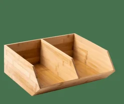 Best CASA BAMBOO Organisateur Empilable Naturel