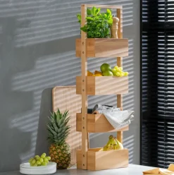 Discount CASA BAMBOO Étagère De Rangement XL Naturel