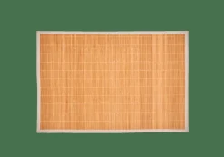 New CASA BAMBOO Tapis Beige