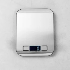 Outlet CASA BASIC Balance De Cuisine Digital Métal, Argent