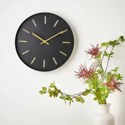 Clearance CASA BLACK Horloge Murale Noir