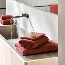 Discount CASA B-LUX Serviette D'hôte Rouge