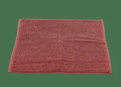 Best CASA B-LUX Tapis De Bain Bordeaux