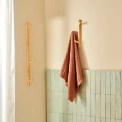 New CASA B-LUX Tapis De Bain Bordeaux