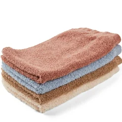 New CASA B-LUX Tapis De Bain Bordeaux