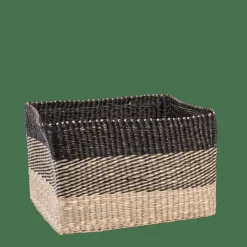 Sale CASA BOBO Panier Tiroir Noir, Naturel
