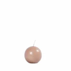 Clearance CASA BOLA Bougie Boule Beige
