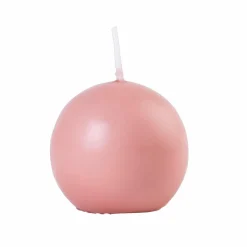 Best CASA BOLA Bougie Boule Rouge Foncé