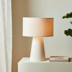 Clearance CASA BOUCLE LUME Lampe De Table Blanc