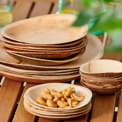 Outlet CASA BRAID Rond De Serviette Set De 2 Naturel