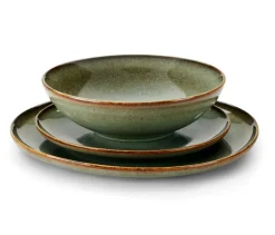 Best CASA COZY GREEN Assiette Creuse Vert