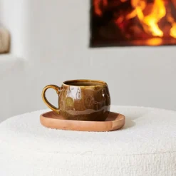 New CASA COZY Mug 12 CL Brun