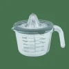Hot CASA CUISINO Presse-agrumes Avec Verre Doseur 500 Ml Vert, Transparent