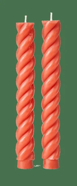 Best CASA CURL Bougies Set De 2 Rouge