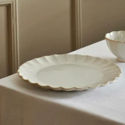 Clearance CASA DAHLIA Assiette Blanc