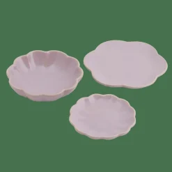 New CASA DAHLIA Assiette Mauve Clair