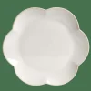 Hot CASA DAHLIA FLOWER Assiette Blanc