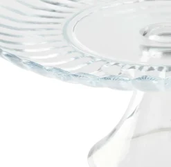 Hot CASA DAHLITA Plat à Gâteau Transparent