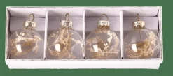 Best CASA DRY FLOWER Porte-noms Set De 4 Transparent