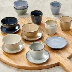 Outlet CASA EARTH MARL Assiette Crème
