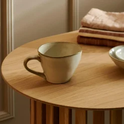 Best CASA EARTH MARL Tasse Jumbo 45 CL Crème