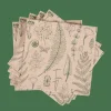 Sale CASA ECO NATURE Set De 20 Serviettes Multicolore