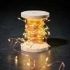 New CASA ELLI Guirlande Lumineuse Avec 100 LEDS Cluster Cuivre