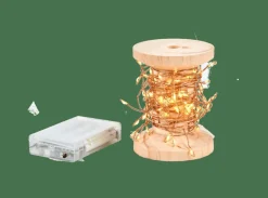 New CASA ELLI Guirlande Lumineuse Avec 100 LEDS Cluster Cuivre