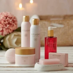 New CASA ESCAPE JAPANESE CEREMONY Mousse De Douche En Flacon Rouge
